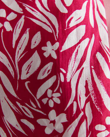Farrah Silk Scarf in PINK MULTI