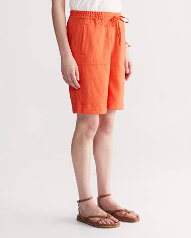 Rosa Linen Short in MELON