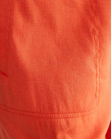 Rosa Linen Short in MELON