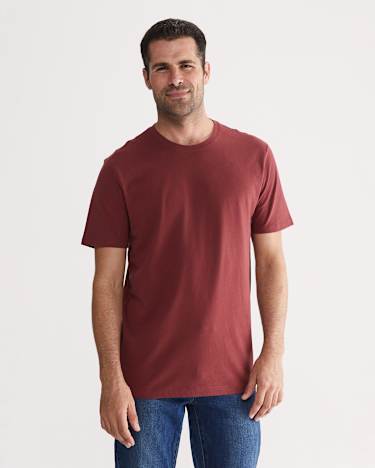 Supersoft Tee in WINE