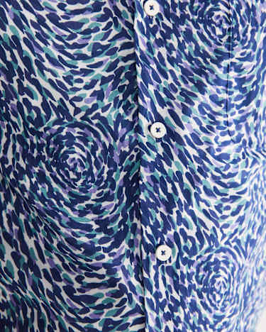 Tolla Liberty Tapered Shirt in TEAL