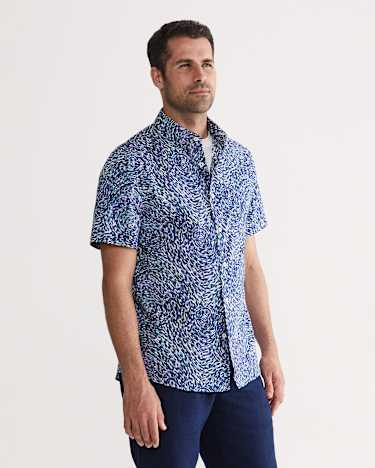 Tolla Liberty Tapered Shirt in TEAL
