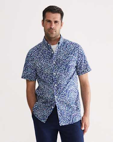 Tolla Liberty Tapered Shirt in TEAL