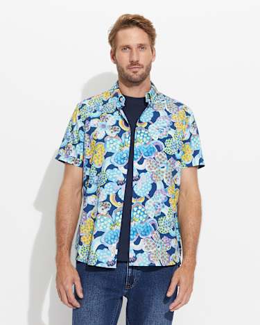 Lee Liberty Regular Shirt in NAVY MULTI
