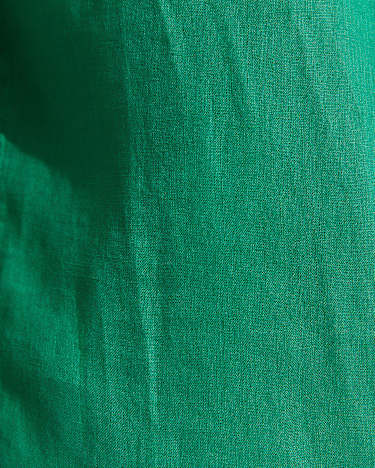 Linen Short Sleeve Shirt in JUNGLE