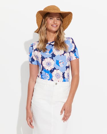 Rowie Raffia Hat in NATURAL