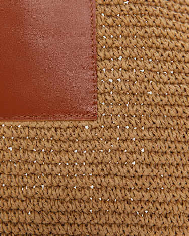 Rowie Raffia Bag in NATURAL