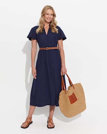 Rowie Raffia Bag in NATURAL