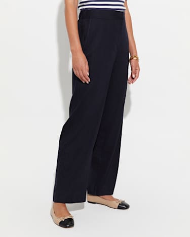Rosa Wide Leg Pant in CLASSIC NAVY