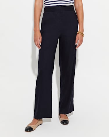 Rosa Wide Leg Pant in CLASSIC NAVY