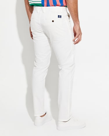 Smith Tapered Chinos in WHITE