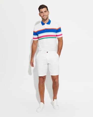 Classic Chino Short in WHITE
