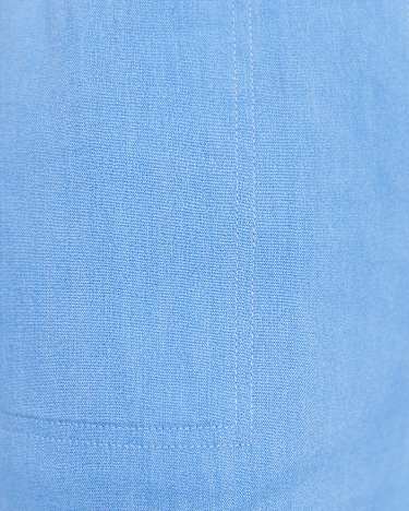 Rosa Crop Linen Pant in MOROCCAN BLUE
