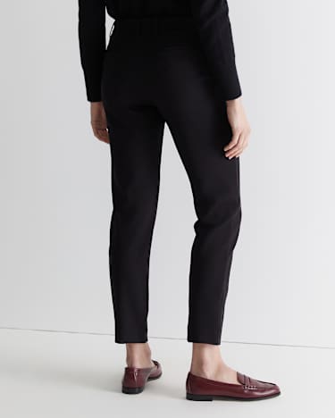 Evie Ponte Pant in BLACK