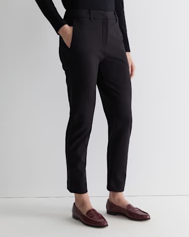 Evie Ponte Pant in BLACK