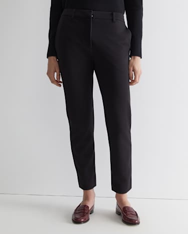 Evie Ponte Pant in BLACK