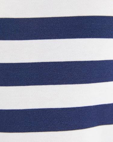 Britta Stripe Tee in NAVY/WHITE