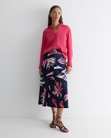 Tarryn Slip Skirt in MULTI