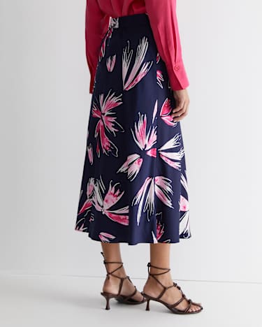 Tarryn Slip Skirt in MULTI