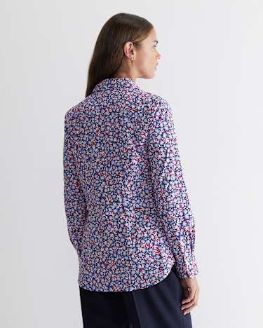 Harlow Georgina Relaxed Shirt in PINK MULTI