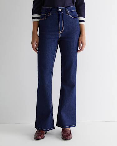 Holly Bootleg Jean in INDIGO
