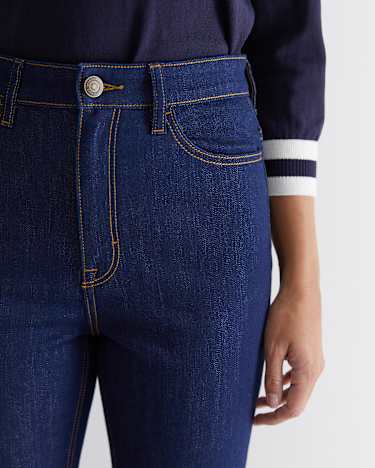 Holly Bootleg Jean in INDIGO