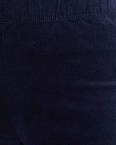 Felicity Velvet Pull On Pant in NAVY