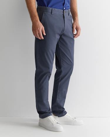 Smith Tapered Chinos in STORM BLUE