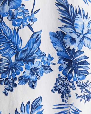 Clifton Print Shirt in BLUE MULTI