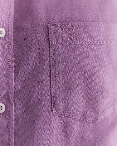 Oxford Long Sleeve Shirt in LILAC