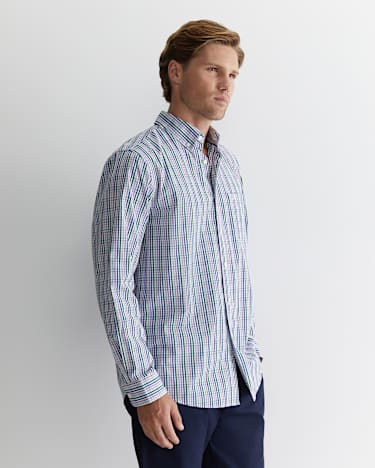 Warder Regular Shirt in FOLIAGE