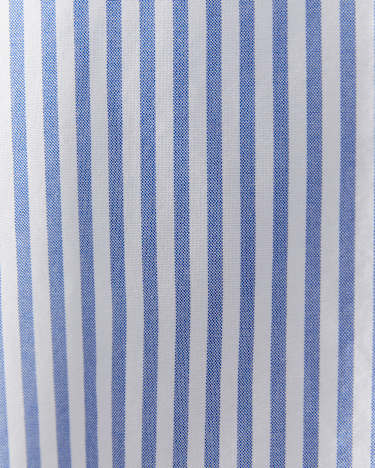 Oxford Stripe Long Sleeve Shirt in DUTCH BLUE
