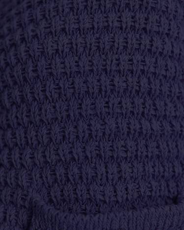 Olivia Tape Yarn Cardigan in NAVY