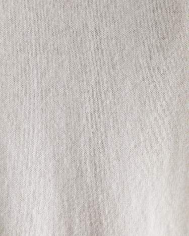 Sunshine Crochet Edge Sweater in WINTER WHITE