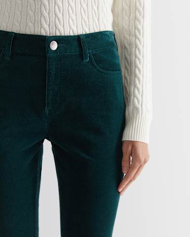 Cleo Cord Jean in PINE
