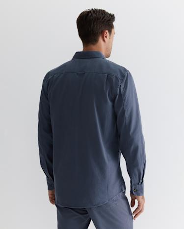 Edgar Shirt in STEEL BLUE