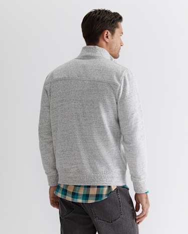 Mont Quarter Zip in OATMEAL