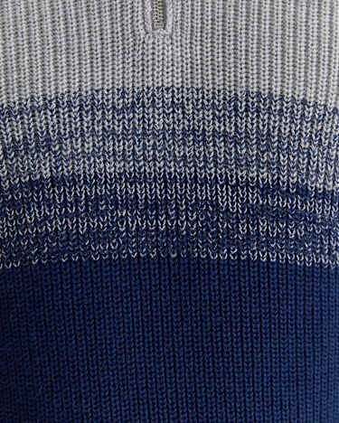 Civic Quarter Zip in BALL POINT BLUE
