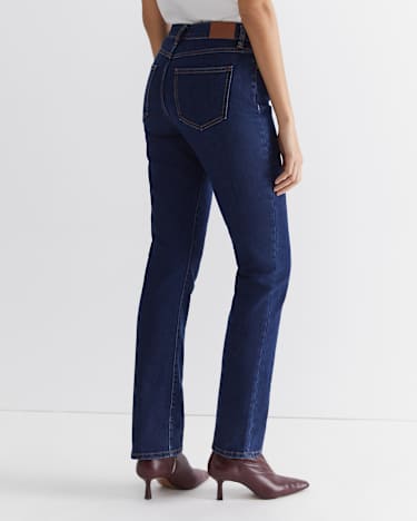 Simone Straight Jean in INDIGO