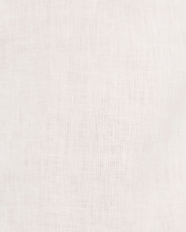 Linen Long Sleeve Shirt in WHITE
