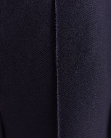 Frankie Twill Straight Pant in NAVY