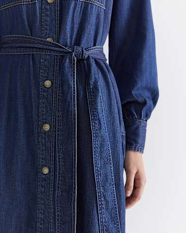 Tuva Denim Dress in DENIM