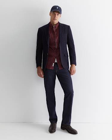 Cullen Cord Shirt in WINEBERRY