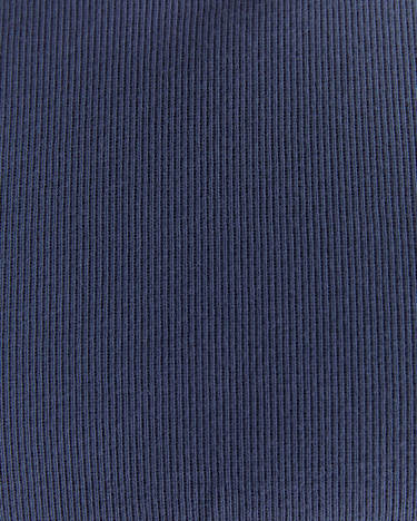 Willcath Textured Long Sleeve Tee in STEEL BLUE