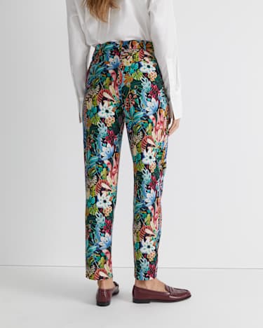 Jungle Liberty Wool Pant in MULTI