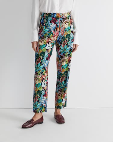Jungle Liberty Wool Pant in MULTI