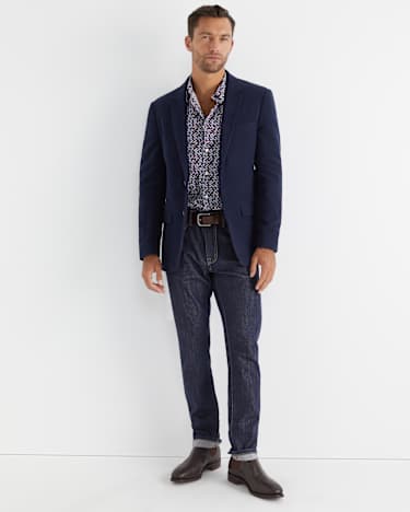 Azra Liberty Shirt in WINEBERRY