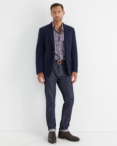 Azra Liberty Shirt in WINEBERRY