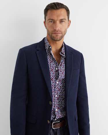Azra Liberty Shirt in WINEBERRY