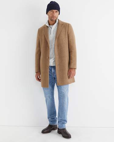 Clayton Melton Wool Jacket in CAMEL